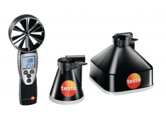 Комплект 2 Testo 417 анемометр, набор воронок и выпрямитель потока