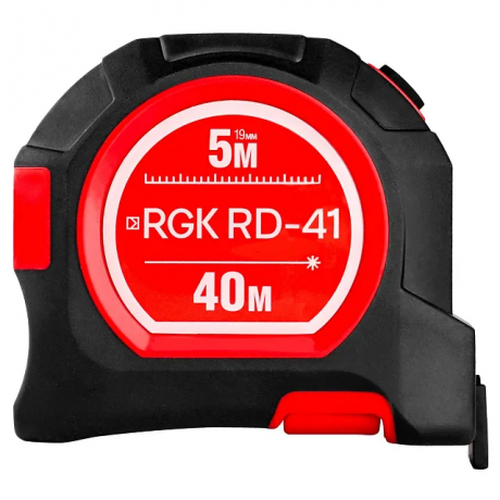 Лазерный дальномер с рулеткой RGK RD-41
