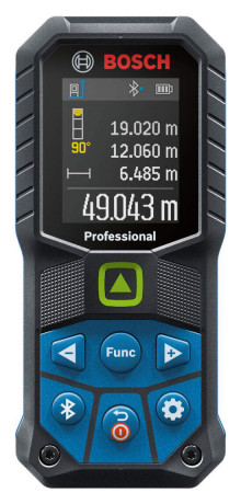 Лазерный дальномер Bosch GLM 50-27 CG Professional зелёный