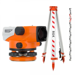 Комплект оптический нивелир RGK N-32 + штатив S6-N + рейка AMO S7